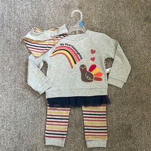 🥰 2/$20 NWT Thanksgiving Outfit